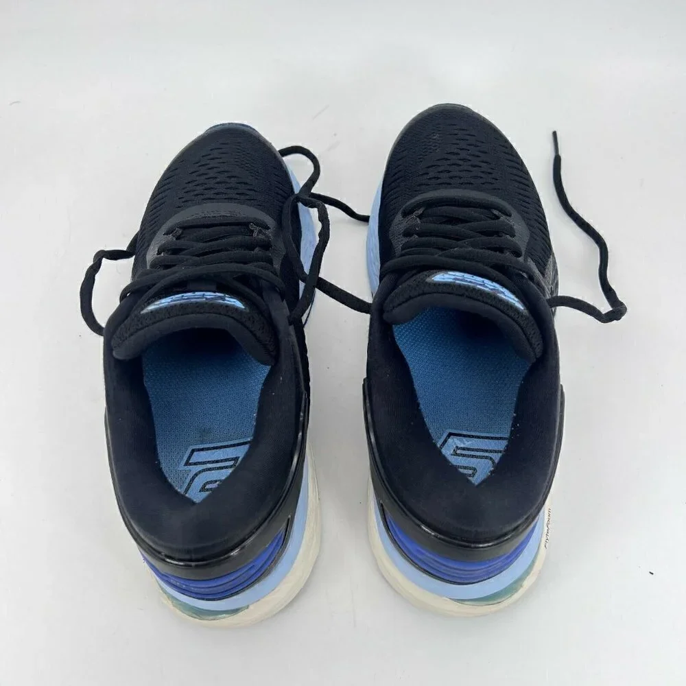 Asics Gel Kayano 25 Black Blue Athletic Running Women Shoes 1012A026 Size 6.5
